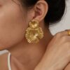 1591 Gold Plated Earrings