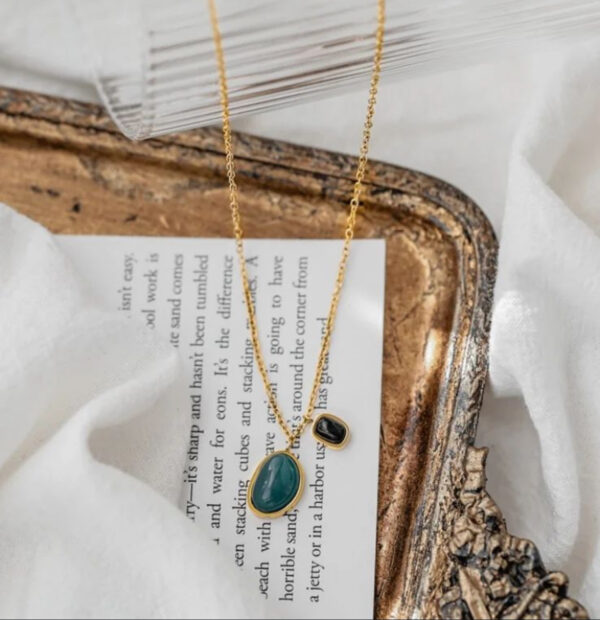 1598 Gold Plated Necklace - Image 4