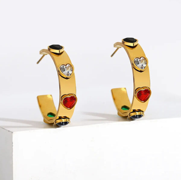 1605 Gold Plated Earrings