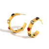 1605 Gold Plated Earrings