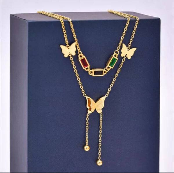 1596 Gold Plated Necklace - Image 5