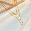 1596 Gold Plated Necklace