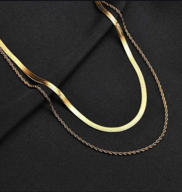 1594 Gold Plated Necklace - Image 6