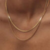 1594 Gold Plated Necklace