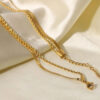 1594 Gold Plated Necklace