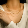 1593 Gold Plated Necklace