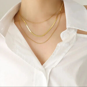 1593 Gold Plated Necklace