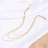 1593 Gold Plated Necklace