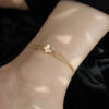 1600 Gold Plated Anklet