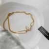 1600 Gold Plated Anklet