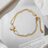 1600 Gold Plated Anklet