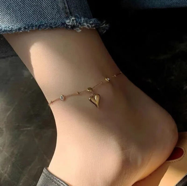 1601 Gold Plated Anklet - Image 3