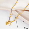 1608 Gold Plated Necklace