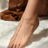 1602 Gold Plated Anklet
