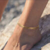 1603 Gold Plated Anklet