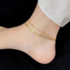 1603 Gold Plated Anklet