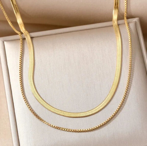 1607 Gold Plated Necklace - Image 2
