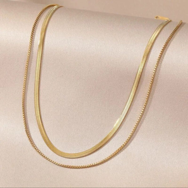 1607 Gold Plated Necklace - Image 3