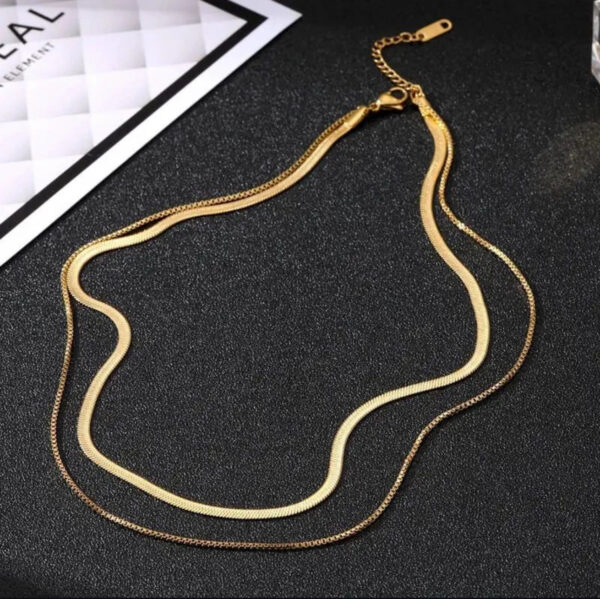 1607 Gold Plated Necklace - Image 4