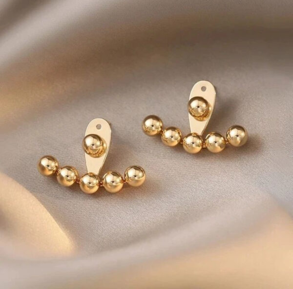 1633 Gold Plated Earrings - Image 3
