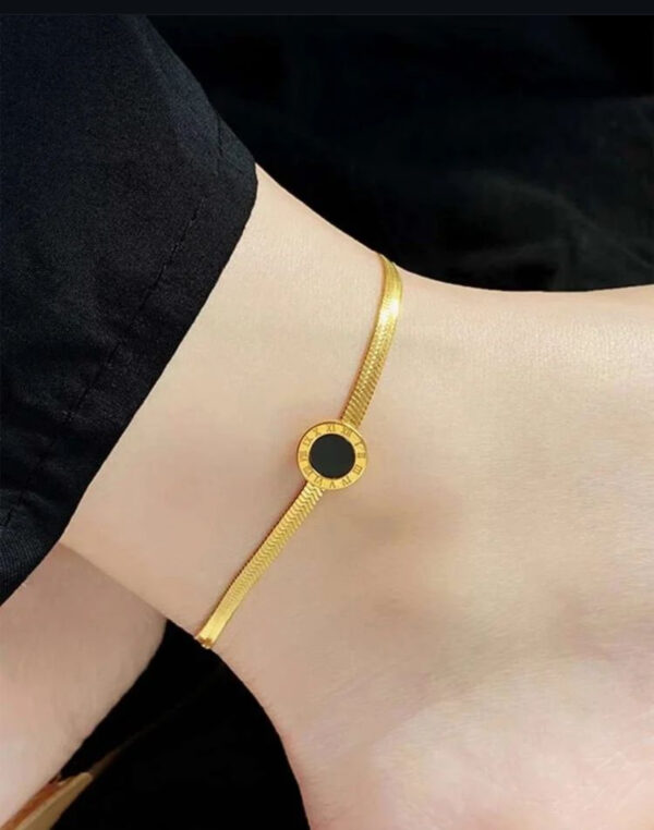 1629 Gold Plated Anklet - Image 2