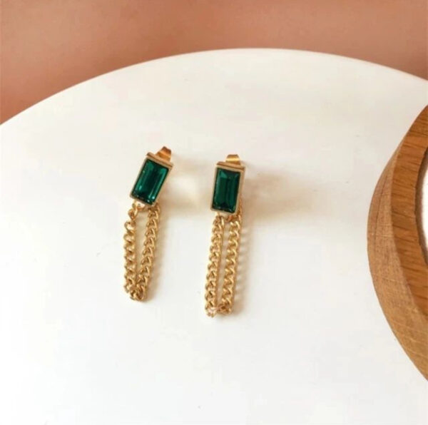 1632 Gold Plated Earrings - Image 2