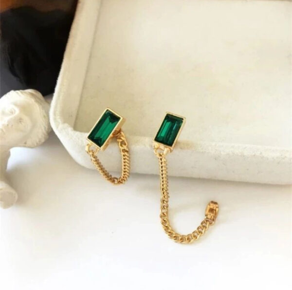 1632 Gold Plated Earrings - Image 8