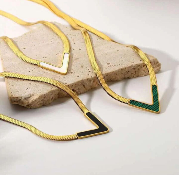 1618 Gold Plated Necklace - Image 2