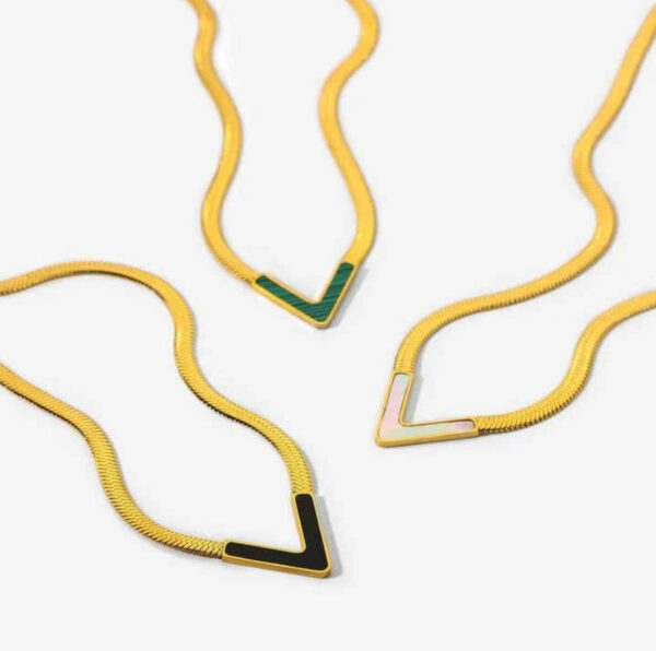 1618 Gold Plated Necklace - Image 3