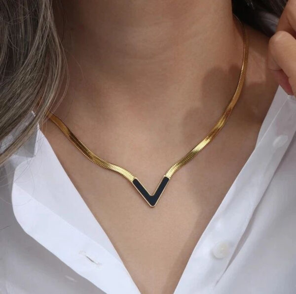 1618 Gold Plated Necklace - Image 6