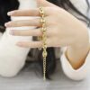 1636 Gold Plated Bracelet