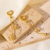 1642 Gold Plated Earrings