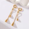 1642 Gold Plated Earrings