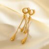 1642 Gold Plated Earrings