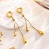1642 Gold Plated Earrings