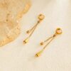 1642 Gold Plated Earrings