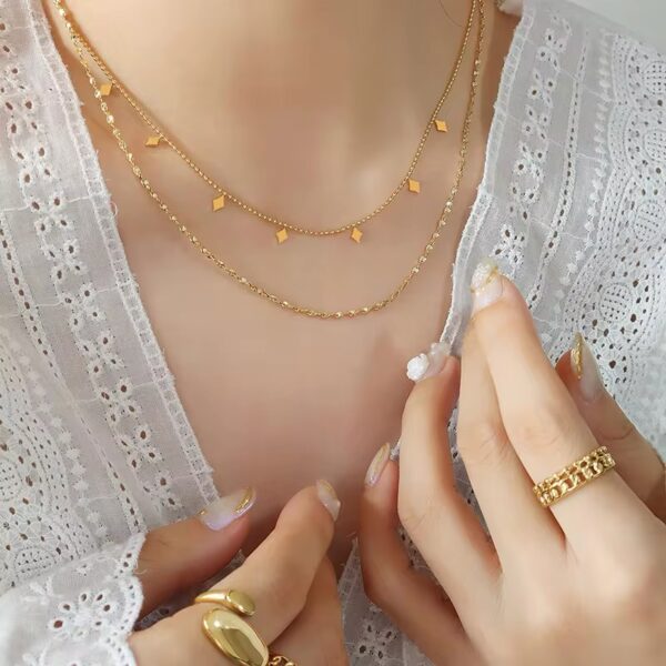 1640 Gold Plated Necklace - Image 3