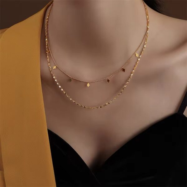 1640 Gold Plated Necklace - Image 5
