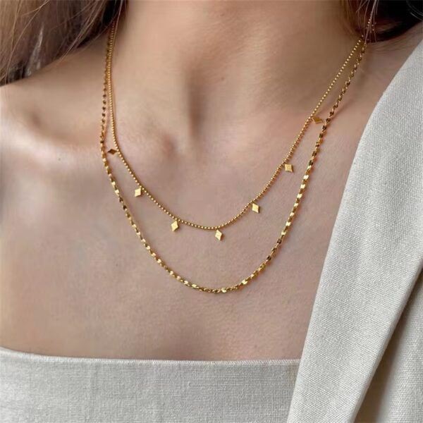 1640 Gold Plated Necklace - Image 6