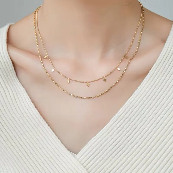 1640 Gold Plated Necklace - Image 8