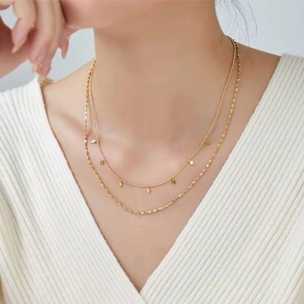 1640 Gold Plated Necklace - Image 9