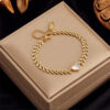 1643 Gold Plated Bracelet