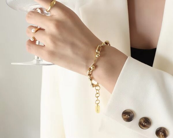 1656 Gold Plated Bracelet - Image 2