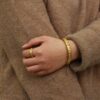 1641 Gold Plated Bangle