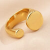 1647 Gold Plated Ring