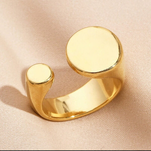 1647 Gold Plated Ring - Image 4