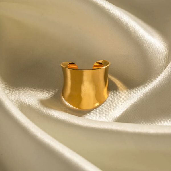 1652 Gold Plated Ring - Image 9