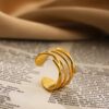 1655 Gold Plated Ring