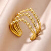 1653 Gold Plated Ring