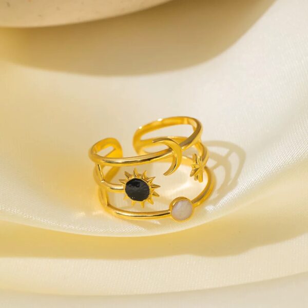 1658 Gold Plated Ring - Image 3